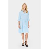 SAINT TROPEZ - Eda - Tuniekjurk - Lichtblauw - Knielengte