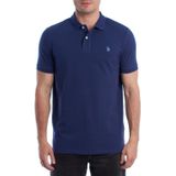 U.s. Polo Assn. - Polo - Blauw - Katoen - Korte Mouwen