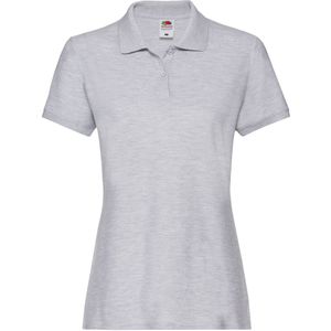 Fruit of the Loom Dames/dames Premium Poloshirt (Heide Grijs)