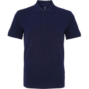 Asquith & Fox Heren Poloshirt met korte mouwen (Marine)