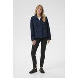 Kaffe - Kapatricia Jacket - Tussenjas - Midnight Marine - 65% Polyester 35% Katoen