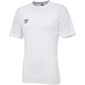 Umbro - Club Trui - Wit - 100% Polyester - Korte Mouwen