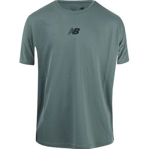 New Balance NBST Aspre T-shirt voor heren, groen