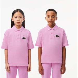Lacoste - Poloshirt - Roze - Katoenen Piqué