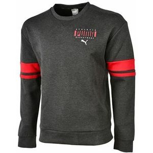 Puma - Athletic Department - Donkergrijze Pullover - Heren