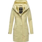 Marikoo dames wintermantel met capuchon en getailleerd model