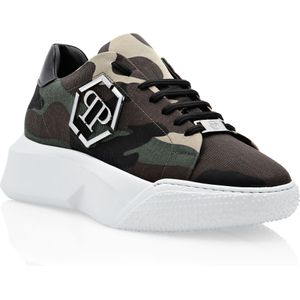 Philipp Plein, Heren, Schoenen, Groen, Maat: 41 EU Katoen,