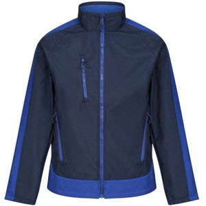 Regatta Herencontrast 3-lagige Softshell Full Zip Jacket (Marine / Nieuw Koningsblauw)