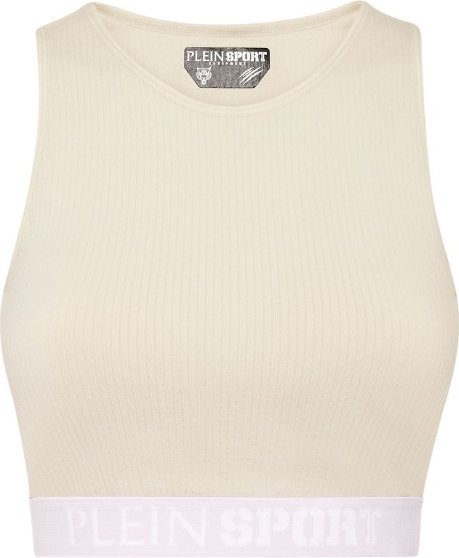 Plein Sport - Geribbelde Naadloze BH - Grijs - Dames