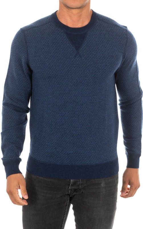 Hackett - Ronde-Hals Knitwear - Grijs - 100% Wol