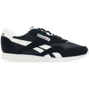 Women's Reebok Classics Classic Nylon Trainers In Black - Maat 39