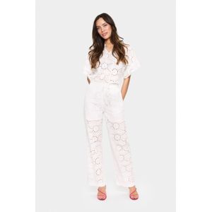 Casual broek Regular fit Ice white