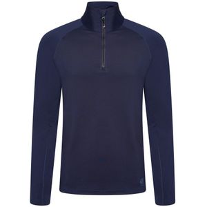 Dare 2B Heren Fuser Core Stretch Half Zip Thermo Top (Nachtelijke Marine)