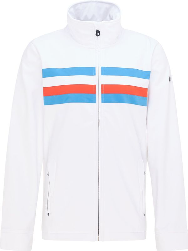 DreiMaster - Bridgeport - Functionele Jas - Wit - Retro Blauw