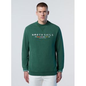 North Sails Sweatshirt With flag embroidery