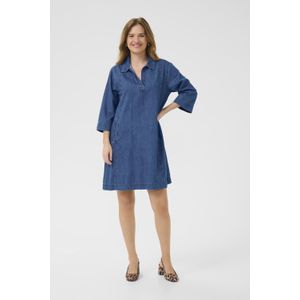 Denim Jurk CUpin A-shape dark blue