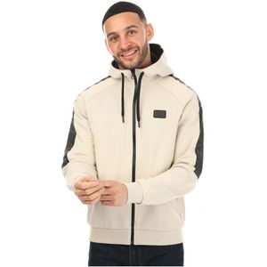 Emporio Armani EA7 Hoodie Voor Heren, Beige - Maat M