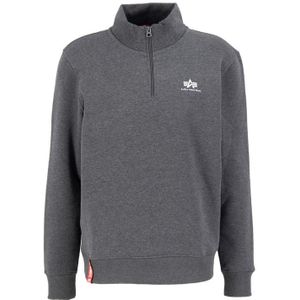 Charcoal Heather/White - Sweatvest - Katoen/Polyester - Regular Fit