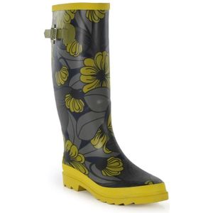 Regatta Dames/Dames Orla Kiely Floral Wellington Boots (Heligan Geel) - Maat 36