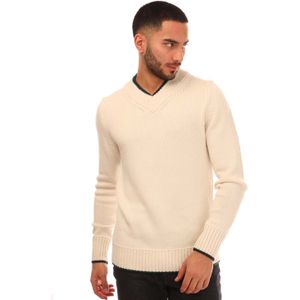Boss - Marzio - Sweater - Wit - 100% Virgin Wool