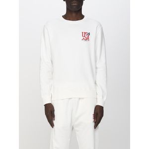 Sweater - Wit - USA Crewneck