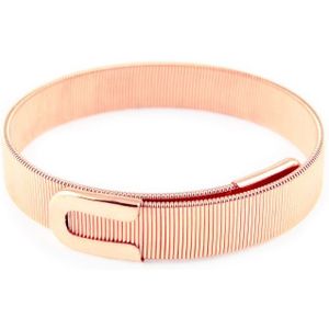 Luxenter armbånd, onika i metallegering med 18K rosaguldbelagt finish