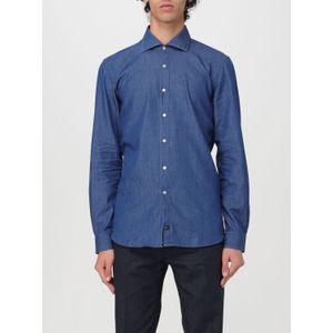 Denim Overhemd Lange Mouw Klassiek