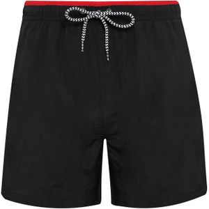Asquith & Fox Heren zwemshorts (Zwart/Rood)