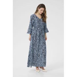 Jurk - A-shape - Zwart Blauw