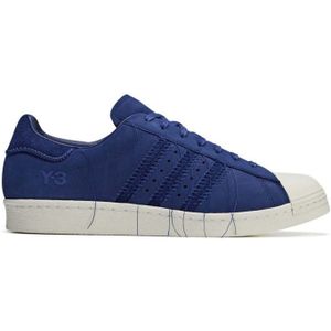 Men's Y-3 Superstar Trainers In Blue-White - Maat 43.5