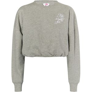 MYMO - Blonda - Sweatshirt - Grijs Gemêleerd - Lange Mouw