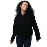 Levi's - EXBF SHERPA TRUCKER YES BLACK - Jeansjas - Zwart - Forever Black 0015