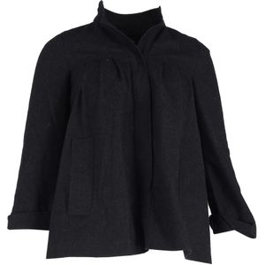 Isabel Marant Verborgen Knopenjas in Zwart Wol