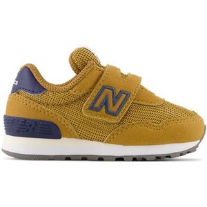 Boy's New Balance Infant 515 Hook & Loop Trainers in Brown