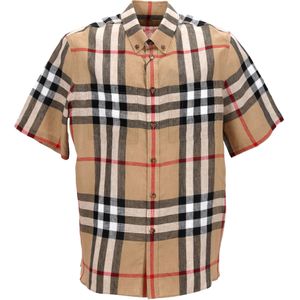 Burberry geruit overhemd