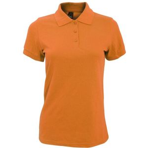SOLS Dames/dames Prime Pique Polo Shirt (Oranje)
