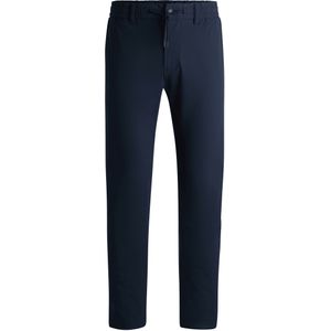 Herenbroeken Boss Tapered-Fit in donkerblauw