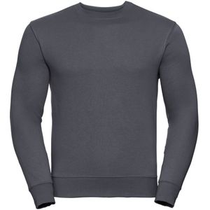 Russell Heren Authentieke Sweatshirt (Slimmer Cut) (Konvooi Grijs)