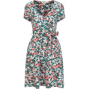 Mountain Warehouse Dames Santorini Bloemen Jerseykleed (Teal)