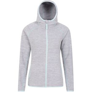 Mountain Warehouse Dames/Dames Lleyn II Melange Full Zip Hoodie (Grijs)