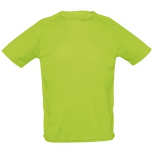 SOLS Heren Sportief T-Shirt Met Korte Mouwen Performance (Neon Groen) - Maat 2XL