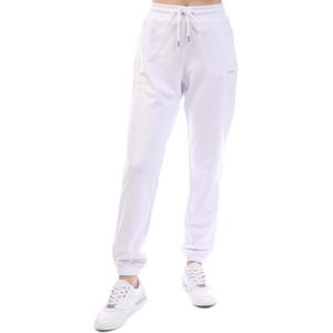DKNY Dames/Dames Relaxed Fit Joggingbroek met Studded Logo (Wit)