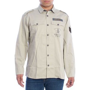 La Martina - TMCE30-TW414 - Overhemd - Regular Fit - Lange Mouwen - Heren