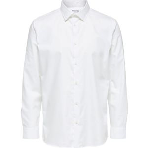 Selected Overhemden Regethan Classic Overhemd Wit Wit