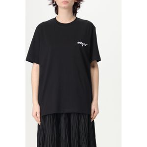 Msgm, Dames, Tops, Zwart, Maat: L Katoen,