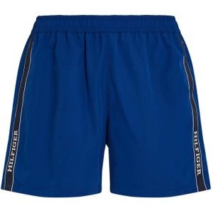 Tommy Hilfiger - Zwemshort - Blauw - Katoen - Normale Pasvorm