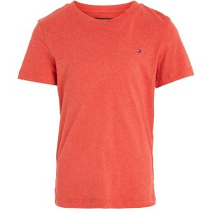 Tommy Hilfiger Kinderen/Kinderen Biologisch Katoenen T-Shirt (Rood)