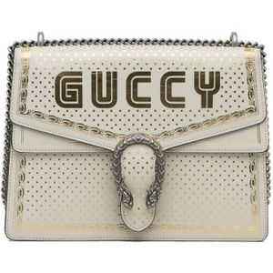 Vintage Gucci x Sega Medium Guccy Dionysus Shoulder Bag White