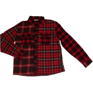 Flanellen overhemd met knopen 453164 Jongen