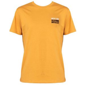 Guess T-Shirt Mirage Mannen oranje